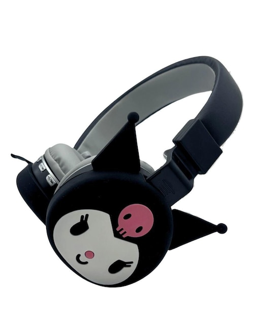 Audífonos de diadema Kuromi inalámbricos