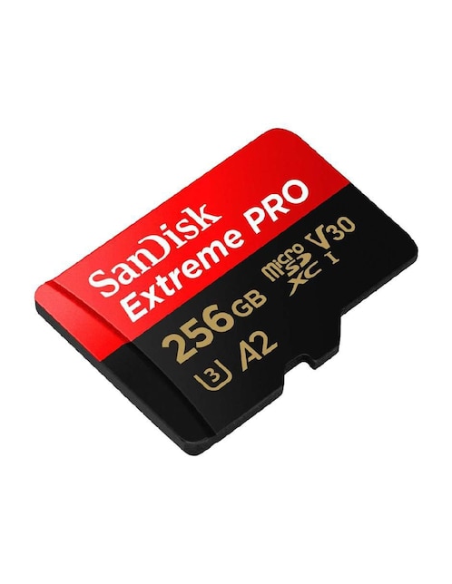 Memoria Micro SD Sandisk capacidad 256 GB