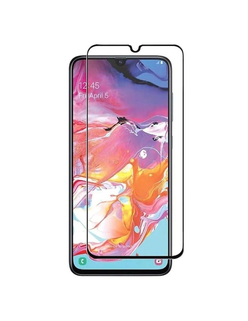 Mica celular Spigen Samsung Galaxy A70  de cristal templado