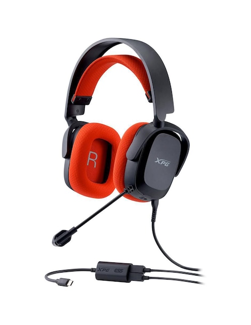 Audífonos gamer Over-Ear Xpg Precog Studio alámbricos