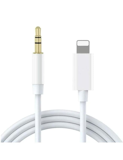 Cable lightning Insignia a tipo auxiliar 3.5 mm de 90 cm