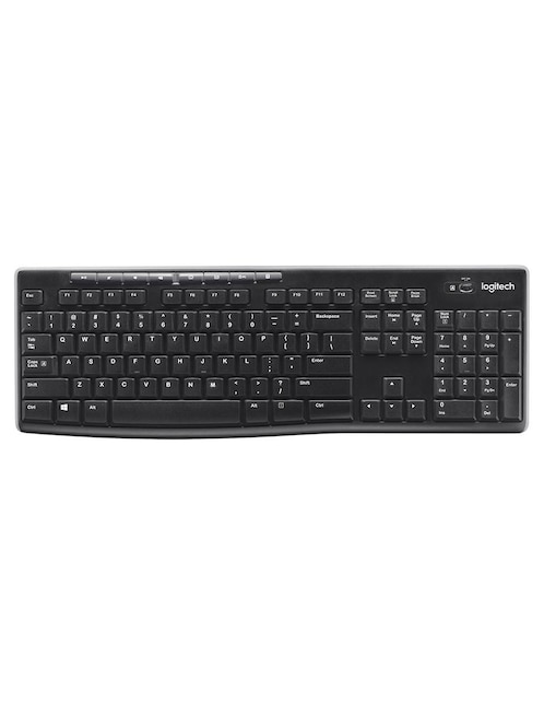 Teclado conexión inalámbrica Logitech K270