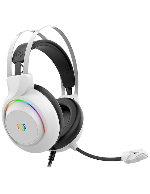 Audífonos gamer Over-Ear Balam Rush Hesix Ii Hs688 alámbricos