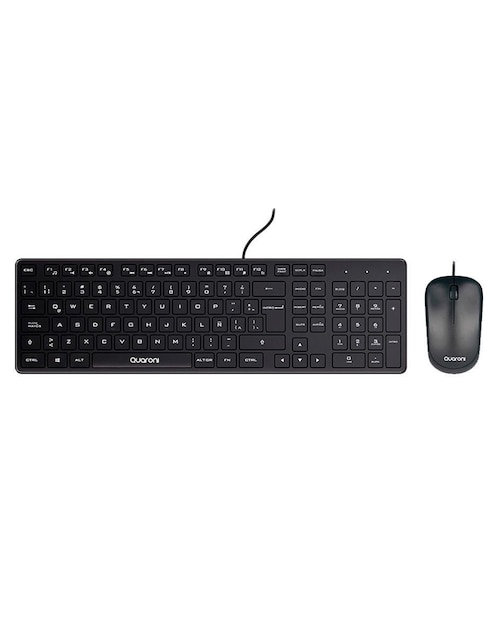 Mouse y teclado Quaroni KAQ01