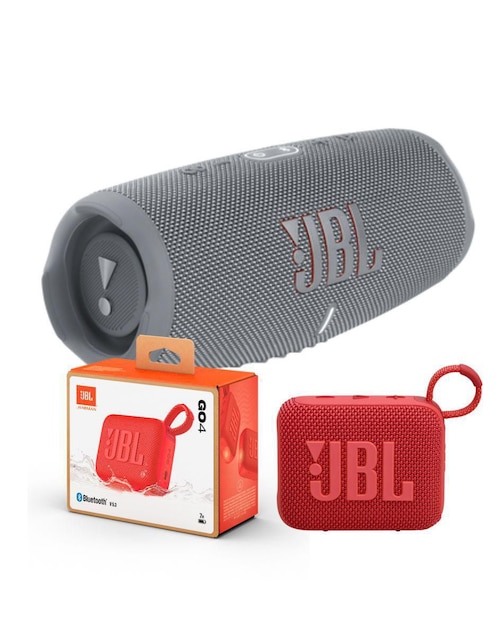 Set de bocinas Jbl Kit Charge 5 Go 4 inalámbrica