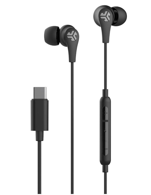 Audífonos In-Ear Jlab Eprotpcrblk123 alámbricos