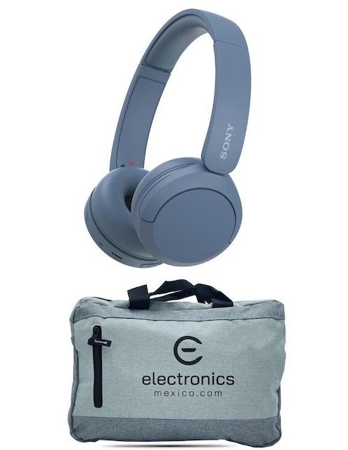 Audífonos on-ear Sony wh-ch520 mochila inalámbricos