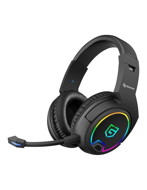 Audífonos gamer Steren alámbricos e inalámbricos AUD-570