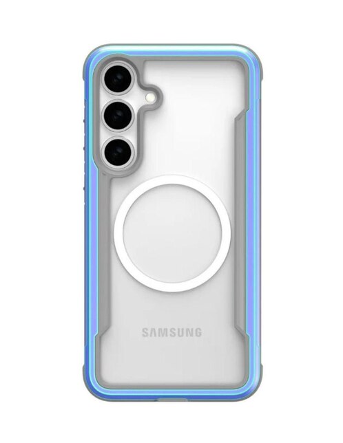 Funda para Samsung Silver Croc de aluminio 1