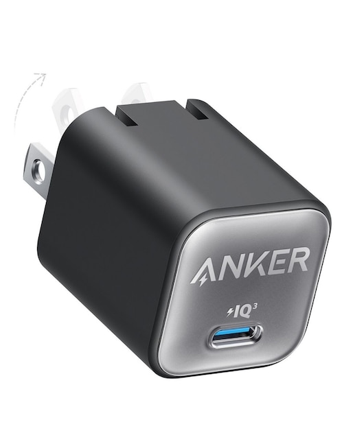 ANKER Adaptador de corriente Anker de 30 W USB tipo C