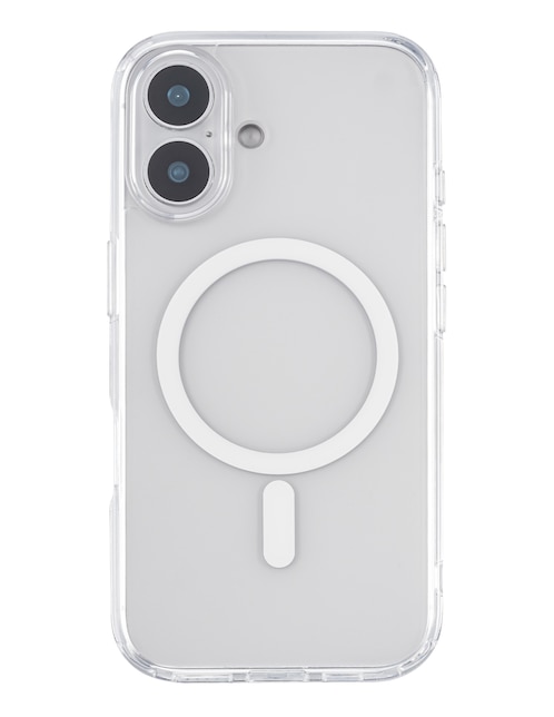 Funda para iPhone 16 TRANSPARENTE de plástico