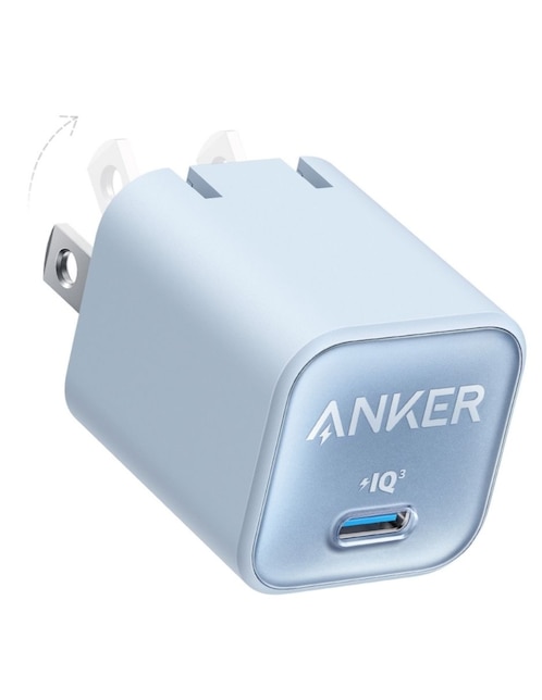 ANKER Cargador pared Anker de 30 W USB tipo C