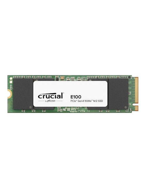Unidad SSD Crucial capacidad 1 TB