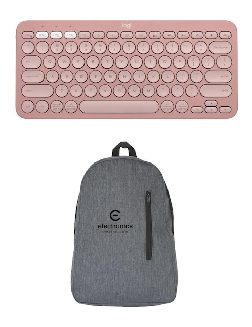 Teclado Logitech Pebble Keys 2 mochila