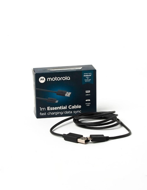 Cable USB A Motorola a tipo micro USB de 1 m