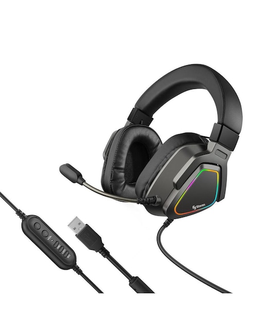 Audífonos gamer Steren alámbricos aud-590