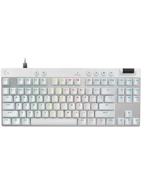 Teclado gamer conexión alámbrica Logitech PRO X TKL RAPID