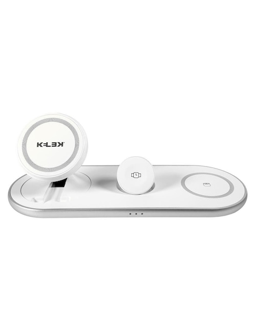 KELEK Cargador inalámbrico Kelek de 15 W USB + USB tipo C Q1-3-B1