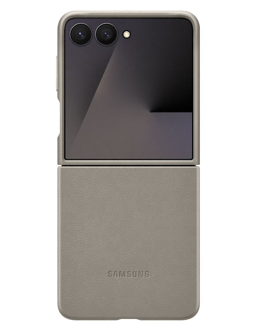 SAMSUNG Funda para Samsung Samsung Galaxy Z Flip7 de piel
