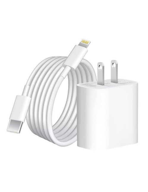 XTELLAR Cargador pared Xtellar de 30 W Lightning + USB tipo  C