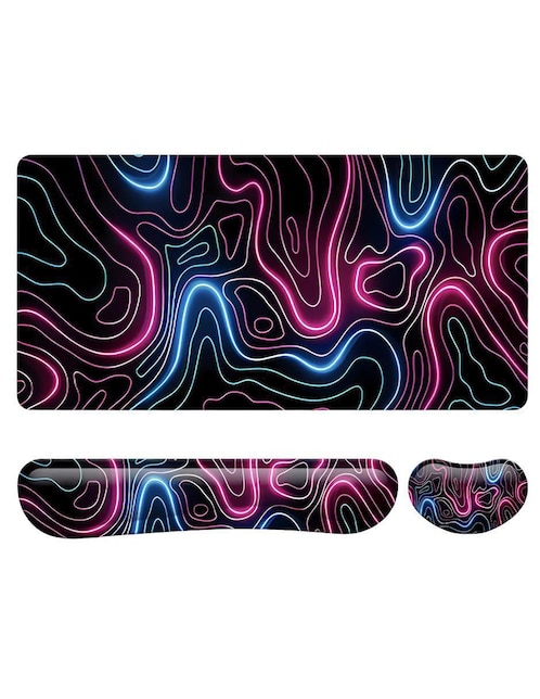 Mouse pad Xtellar con apoyo para muñeca antideslizante