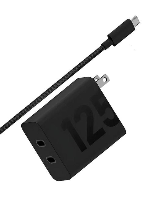 Cargador pared Motorola de 125 W USB tipo C PG38C06718