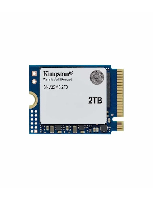 Unidad SSD Kingston capacidad 2 tb
