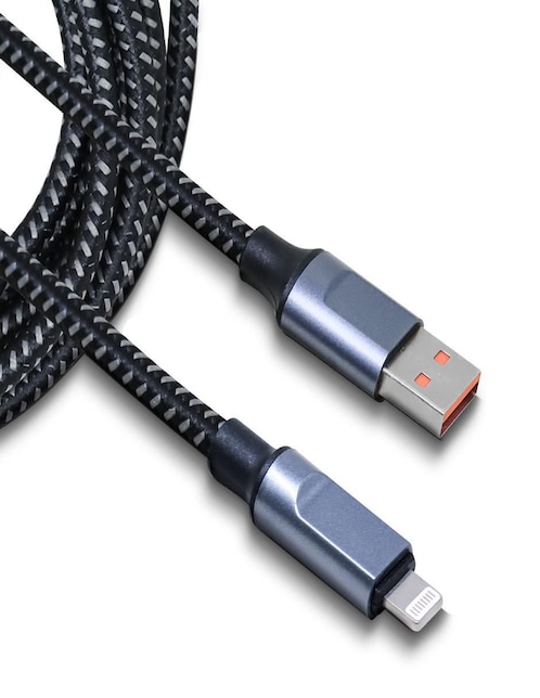 Cable USB A a tipo lightning de 2 m 1