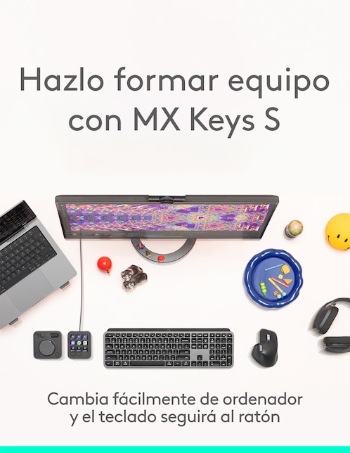 Mouse inalámbrico Logitech Mx master 4s 910-007565 7