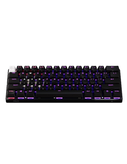 LOGITECH G Teclado gamer USB-C QWERT inglés con interruptor táctiles (brown, clear) Logitech G Pro X 60