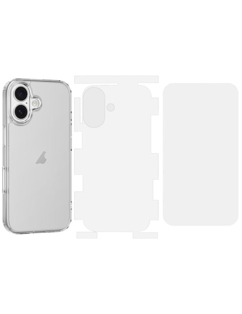 ATTI Funda para Apple serie Iphone 17 de acrílico