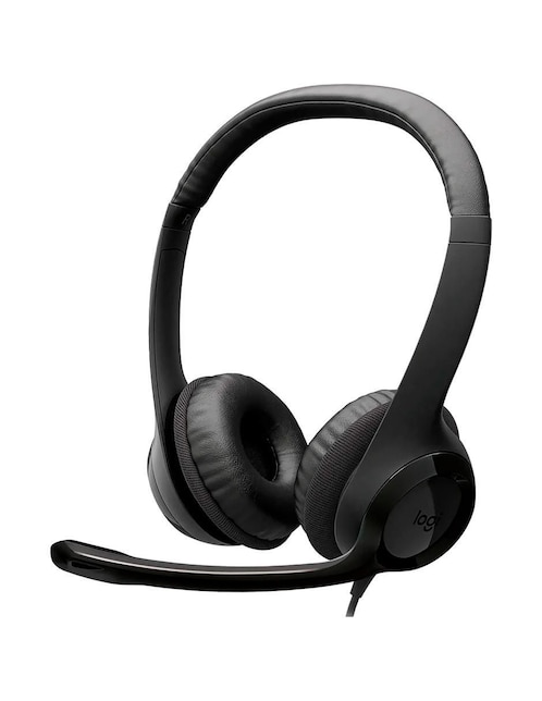 Audífonos on-ear Logitech H390 alámbricos