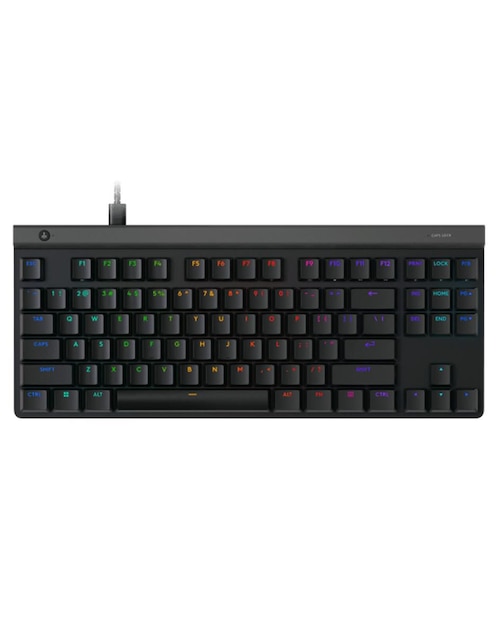 Teclado gamer USB-A 2.0 QWERT inglés con interruptor táctiles logitech 920-012868 / 920-012869