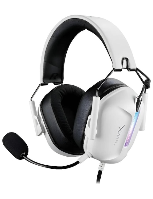 Audífonos gamer Xzeal Gaming alámbricos XZHSALRGB1W
