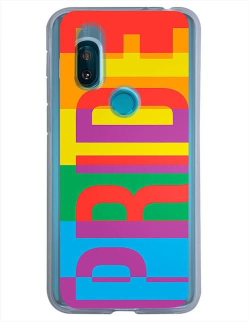 Funda para celular Motorola Pride Orgullo Gay LGBT de poliuretano