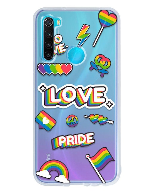 Funda para Xiaomi Pride Orgullo LGBTT Love de silicón