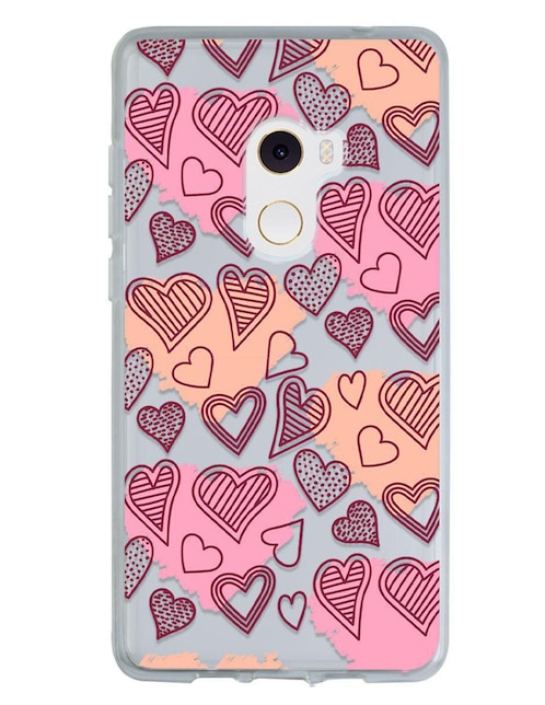 Funda para Xiaomi Corazones con Manchas de silicón