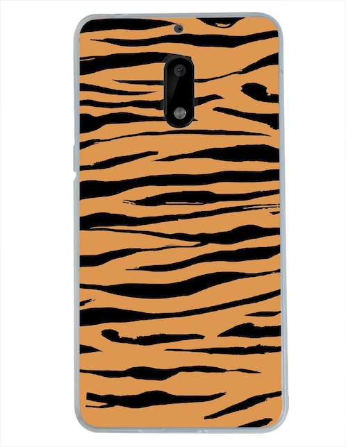 Funda para Nokia Tigre Animal Print de silicón