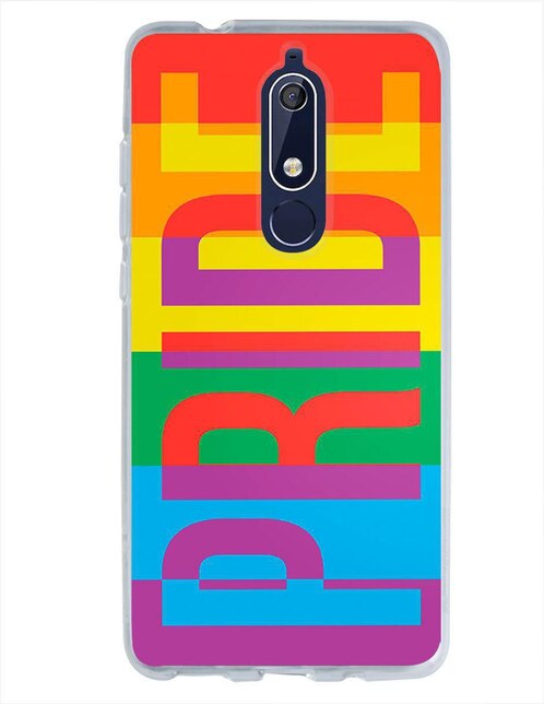 Funda para Nokia Pride LGBTT Colores de silicón