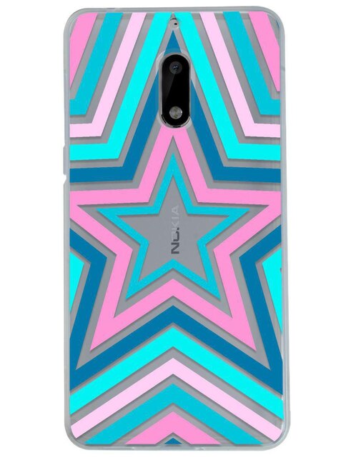 Para Nokia 1.3 Funda Protectora TPU + PC A Prueba De Golpes Con Textura De Neumático Con Soporte (Morado