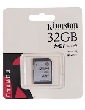 Memoria Micro SD Kingston Capacidad 32 GB