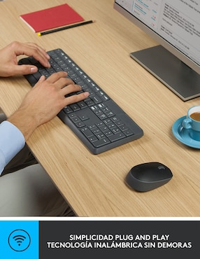 Mouse y teclado Logitech Mk235