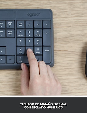 Mouse y teclado Logitech Mk235