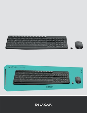 Mouse y teclado Logitech Mk235