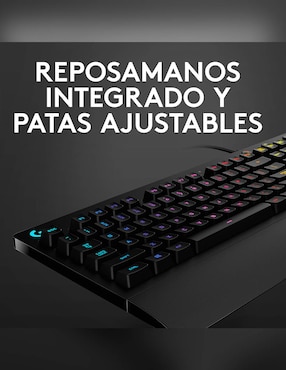 Teclado gamer conexión alámbrica Logitech G213 Prodigy