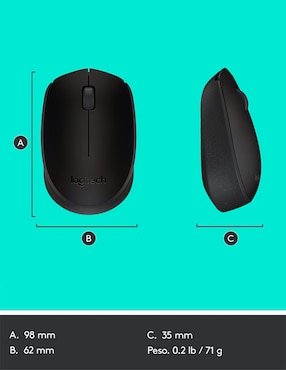 Mouse inalámbrico Logitech M170