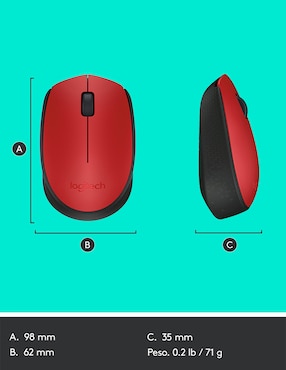 Mouse inalámbrico Logitech M170