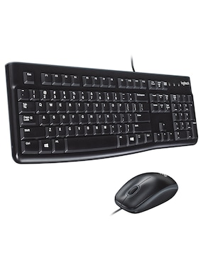 Mouse Y Teclado Alámbrico Logitech MK120