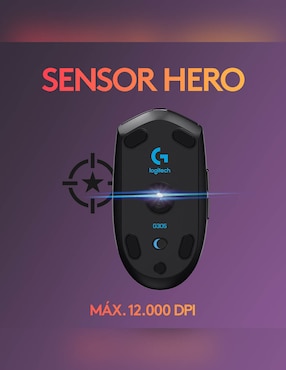 Mouse Gamer inalámbrico Logitech G305