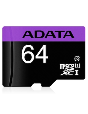 Memoria Micro SD Adata capacidad 64 GB